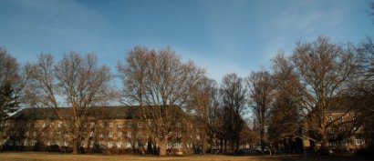 Blick von der Havel zur Siedlung Friedrichsstadt