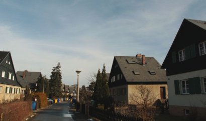 Blick in die Siedlung Am Nuthestrand