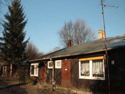 Holzhaus in der Erwerbslosensiedlung Vorderkappe