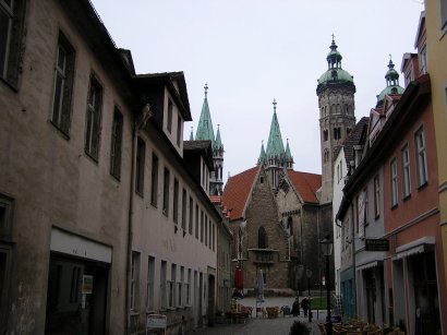 Blick vom Steinweg auf den Dom