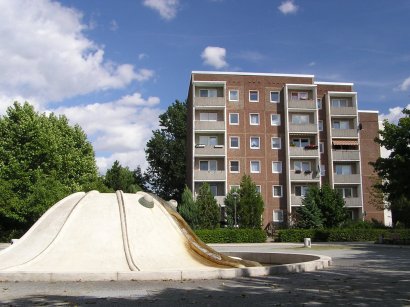 Springbrunnen auf dem Magnus Zeller Platz